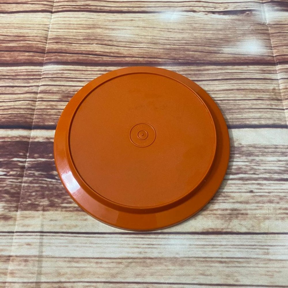 Tupperware #1207-39 Orange Replacement Lid Seal n Serve Vintage